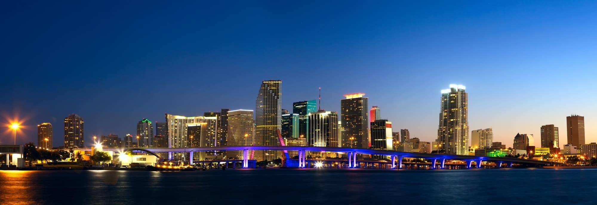 Miami, Florida, USA Skyline